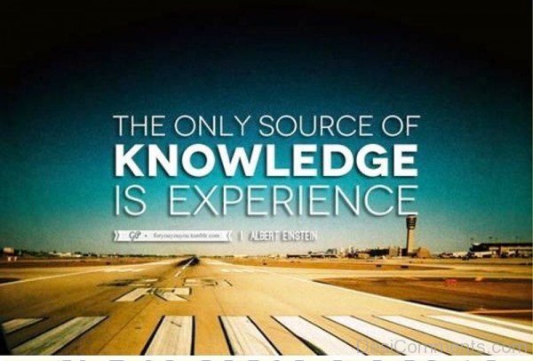 Knowledge Is Experience DesiComments