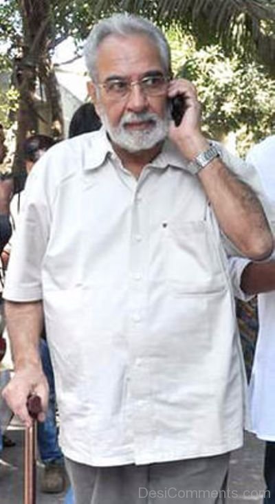 Kulbhushan Kharbanda On Phone