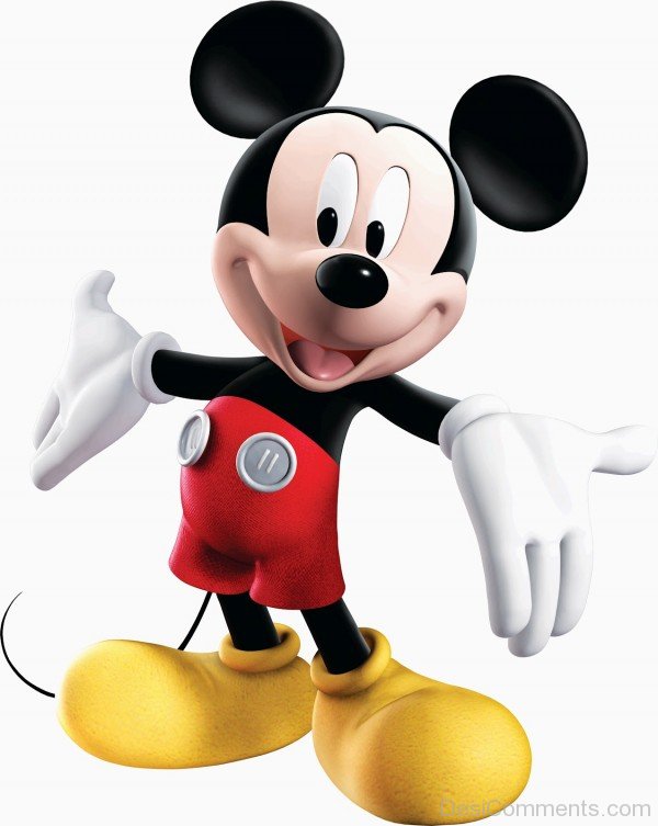 Laughing Image Of Micky Mouse