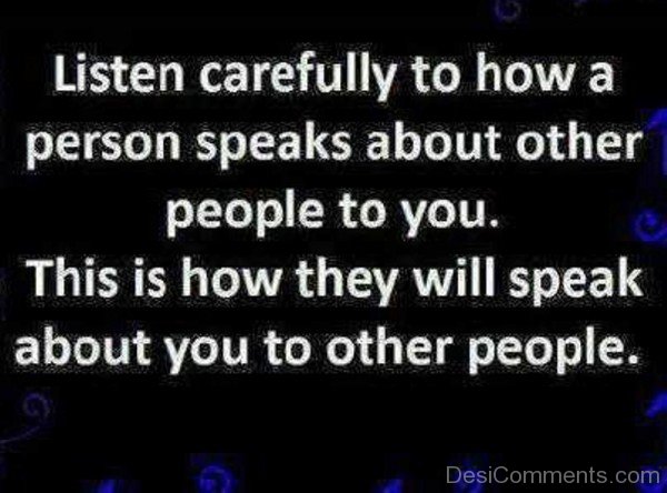 Listen Carefully