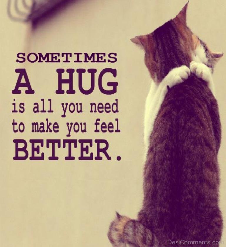 feel better hug