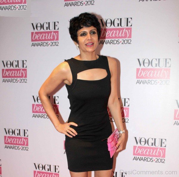 Mandira Bedi In Black Outfit