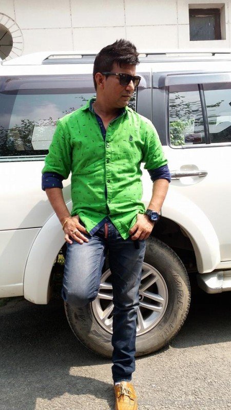 Manjeet Rupawalia In Green Shirt