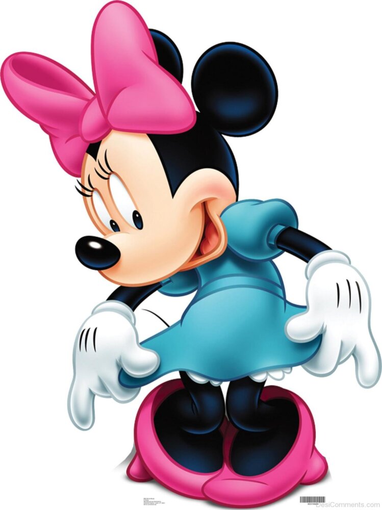 Minnie Mouse Showing Her Frock - DesiComments.com