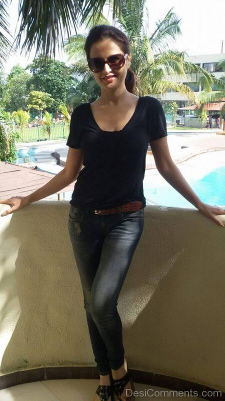 Monica Bedi In Jeans