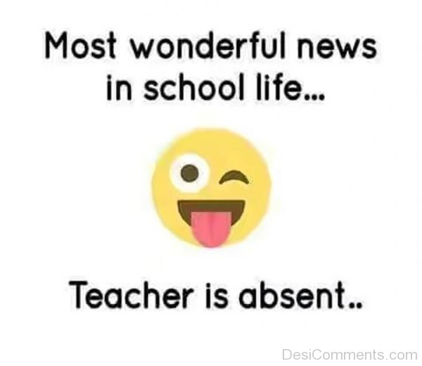 Most Wonderful News In School Life