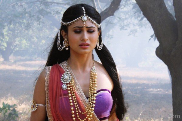 Mouni Roy During Shoot