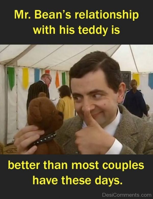 Mr. Bean’s Relationship With His Teddy Is