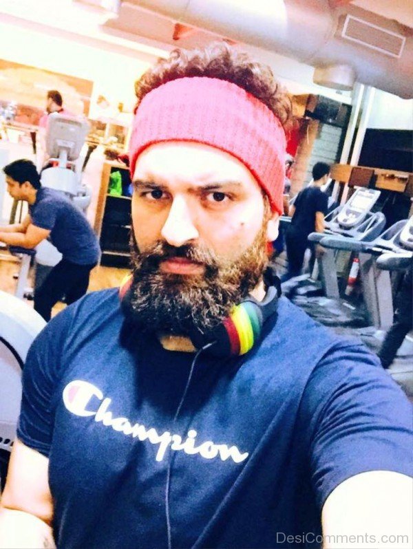 Navraj Hans At Gym