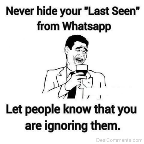 Never Hide Your Last Seen