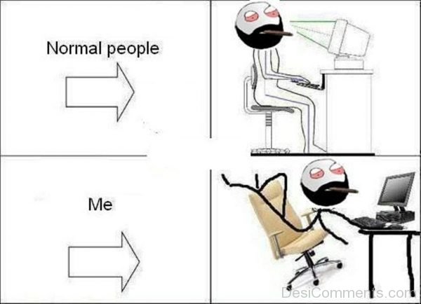 Normal People Vs Me