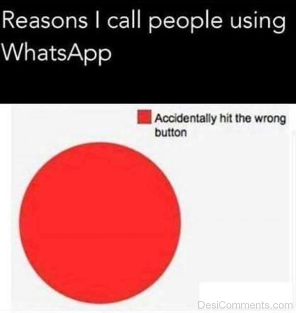 Reasons I Call People Using Whatsapp