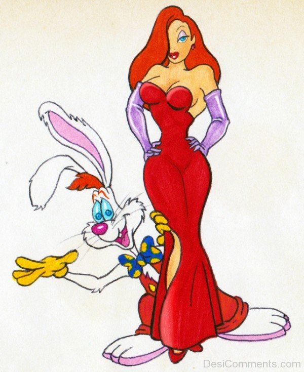 Roger Rabbit With His Wife-DESIDC30