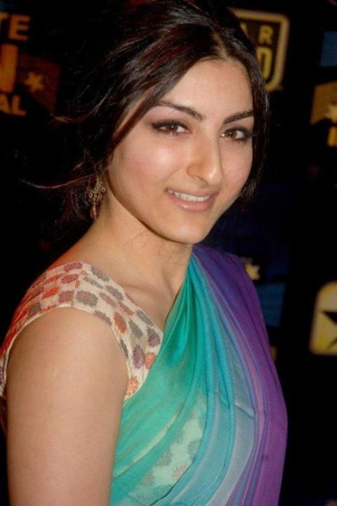 Soha Ali Khan Looking Nice In Saree