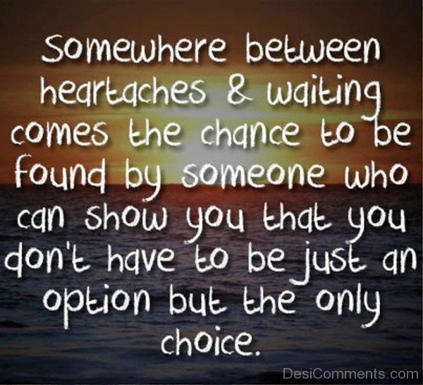 Somewhere Between Heartaches And Waiting-DC90