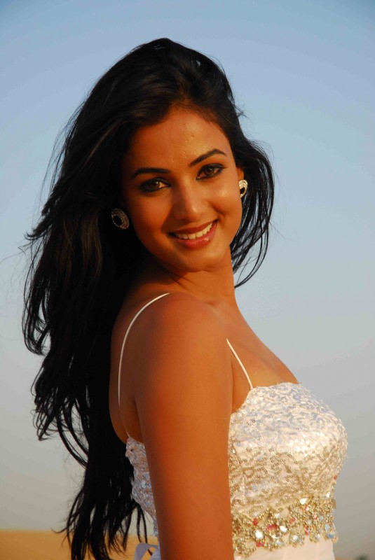 Sonal Chauhan Giving A Smile