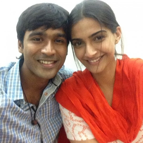 Sonam Kapoor With Dhanush