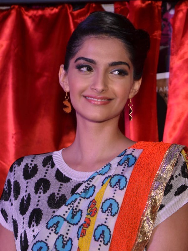 Sonam Kapoor Is Smiling