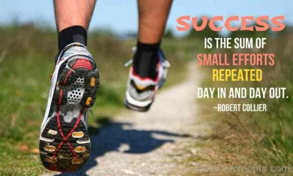 Success Is The Sum Of Small Efforts-Dc184