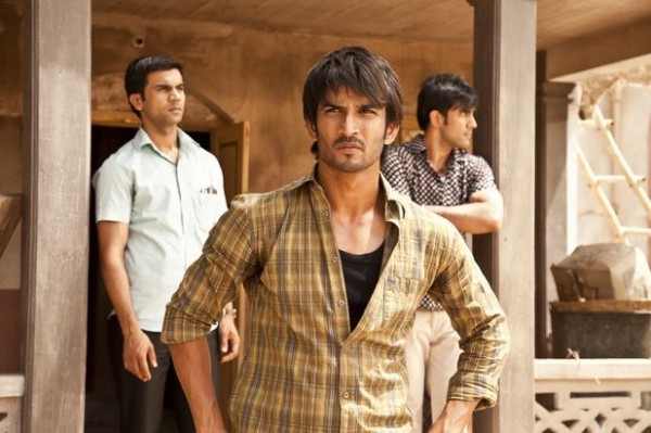 Sushant Singh During Movie Scene