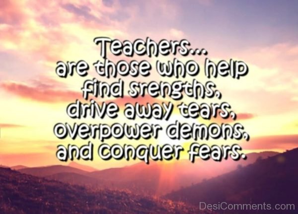 Teachers Are Those Who Help-Dc187