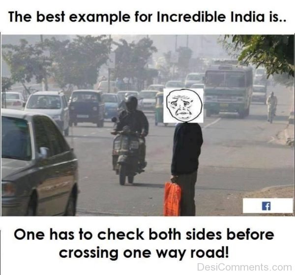 The Best Example For Incredible India Is-DC146