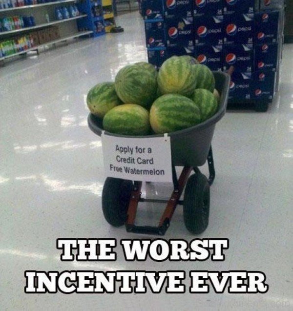 The Worst Incentive Ever