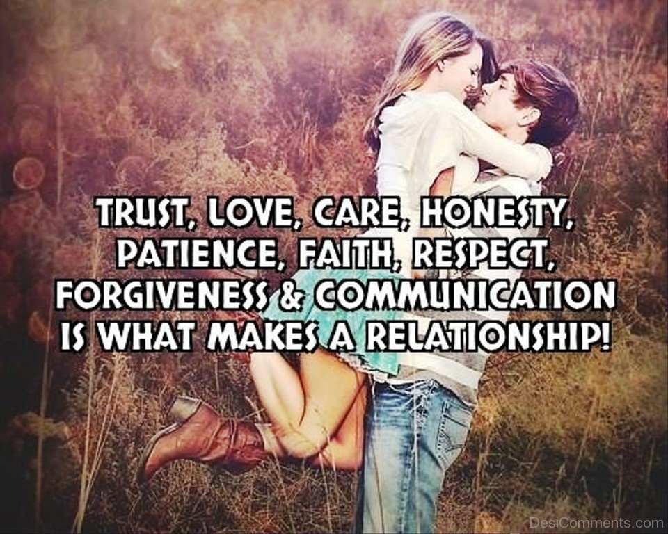Trust Love And Respect Makes A Relationship