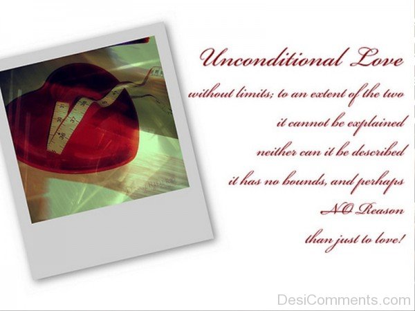 Unconditional Love Without Limits