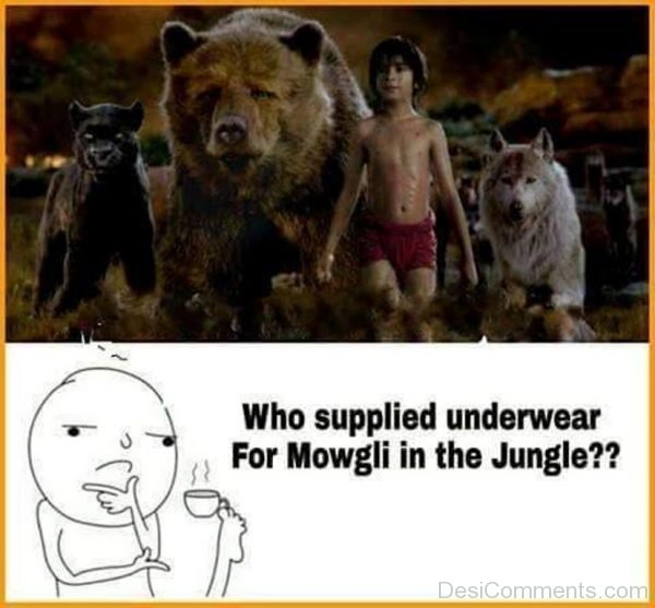 Who Supplied Underwear For Mowgli