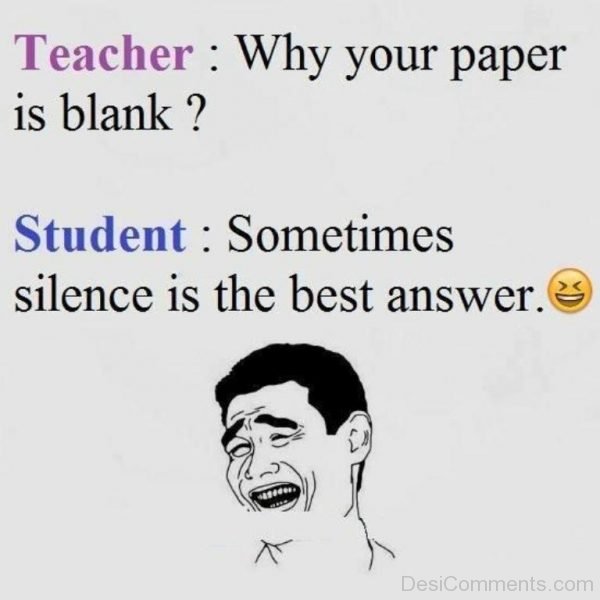 Why Your Paper Is Blank