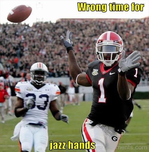 Wrong Time For Jazz Hands