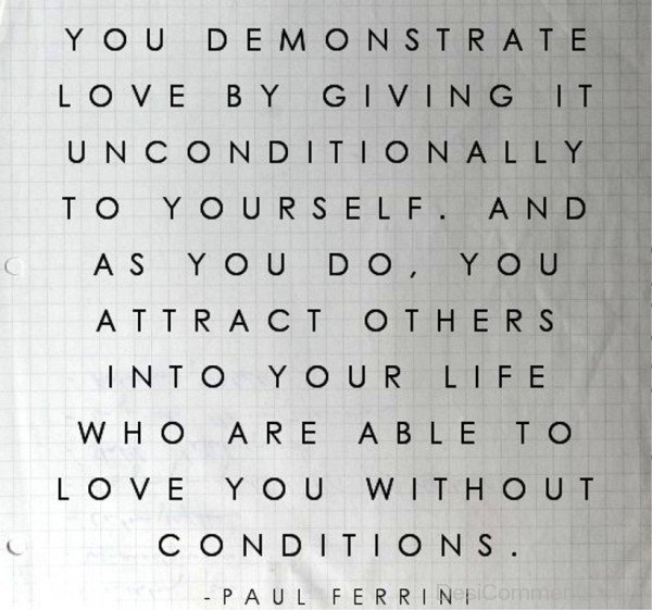 You Demonstrate Love