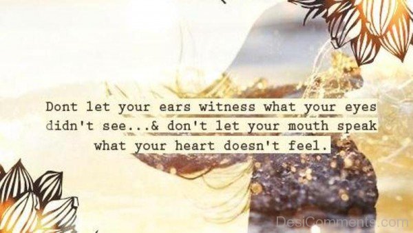 Your Heart Doesn't Feel-DC429