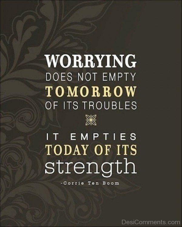 Worrying